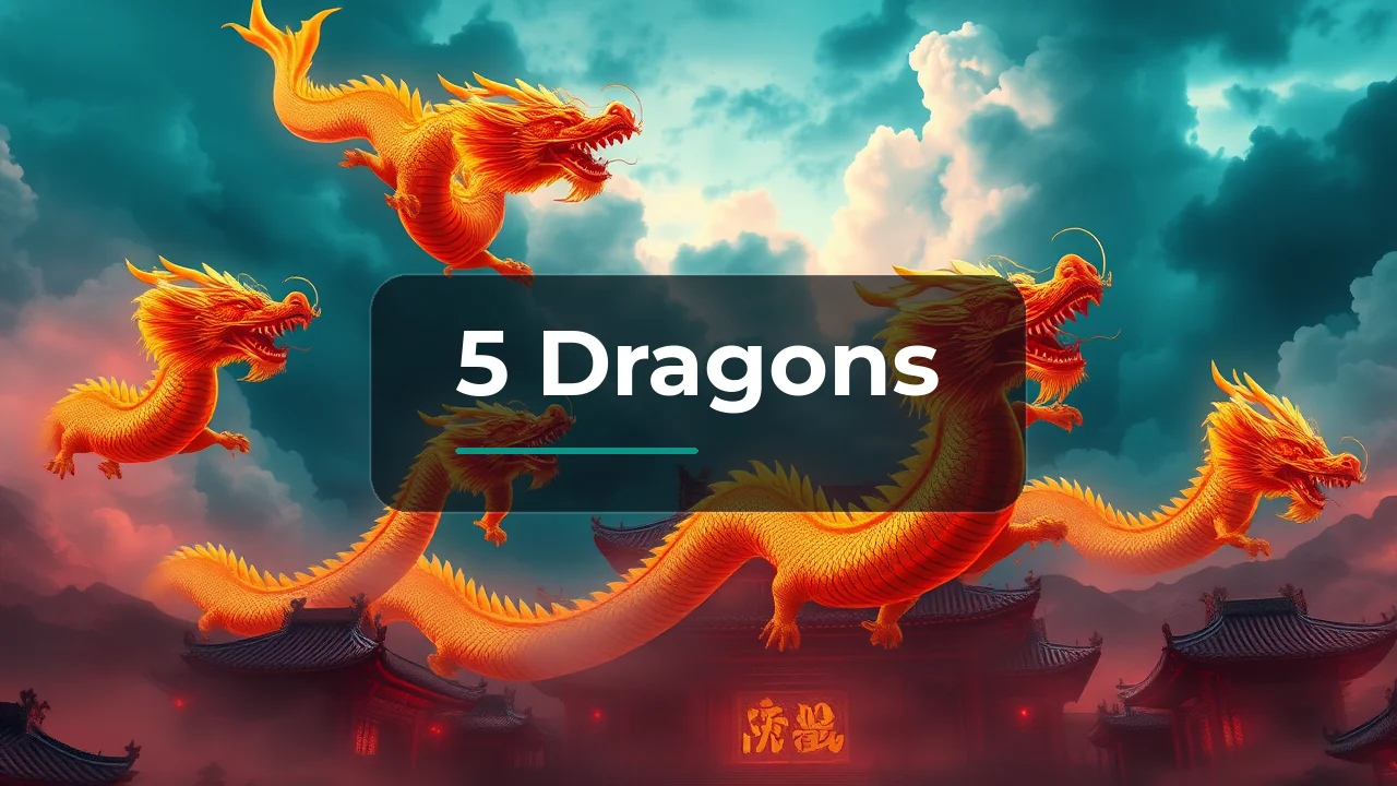 5 Dragons key art